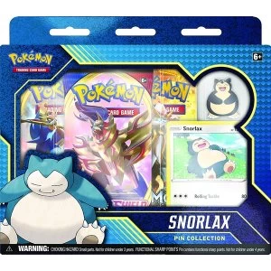 Image of Pokemon TCG: Snorlax and Morpeko Pin Collection - One At Random