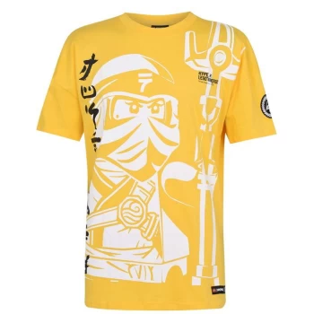 Image of Hype x LEGO Ninjago Oversized T Shirt - Yellow/White