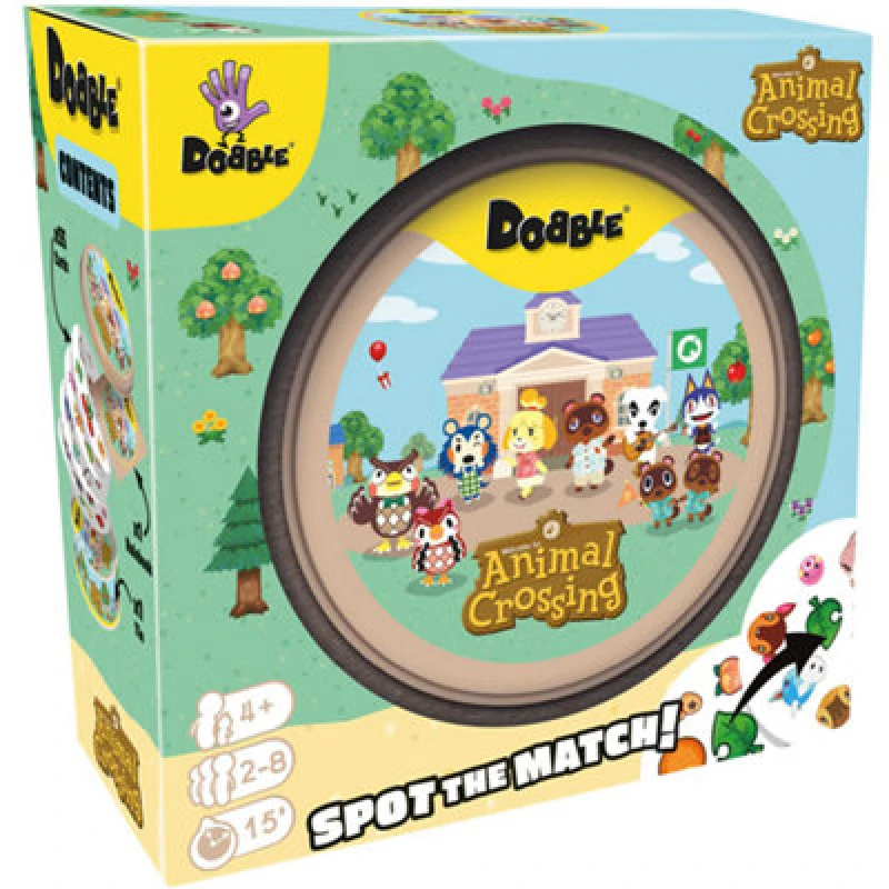 Image of Asmodee Dobble Animal Crossing - Brand New And Sealed