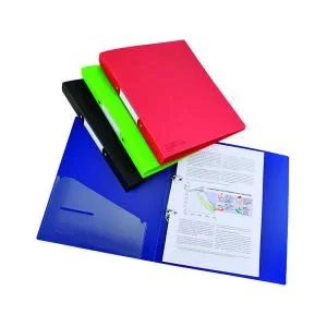 Image of Rapesco Germ-Savvy Antibacterial 2 Ring Binder 35mm Pack of 4 1658