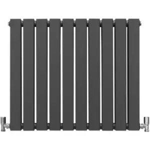 Image of Designer Flat Panel Radiators Anthracite Grey 600mm x 700mm - Anthracite