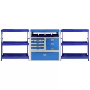 Image of Monster Shop Monster Racking Tempest Metal Van Shelving Bundle