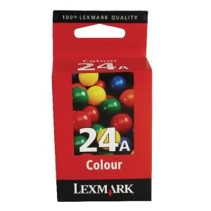 Image of Lexmark 24A Colour Inkjet Cartridge