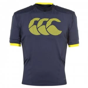 Image of Canterbury Pro Rise Vest Mens - Blue/Suphur