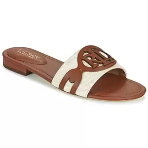 Image of Lauren Ralph Lauren ALEGRA womens Mules / Casual Shoes in Brown