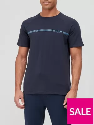 Image of Hugo Boss Dynamic Lounge T-Shirt Navy Size M Men