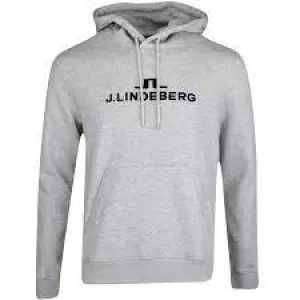 Image of J Lindeberg J Alpha Hoodie Mens - Stone Grey