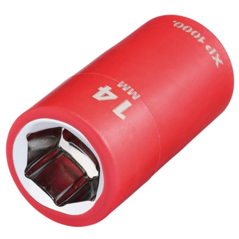 Image of Draper XP1000 3/8" Drive VDE Insulated Hexagon Socket 17641 Drive: 3/8"