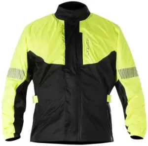 Image of Alpinestars Hurricane Rain Jacket, black-yellow, Size S, black-yellow, Size S