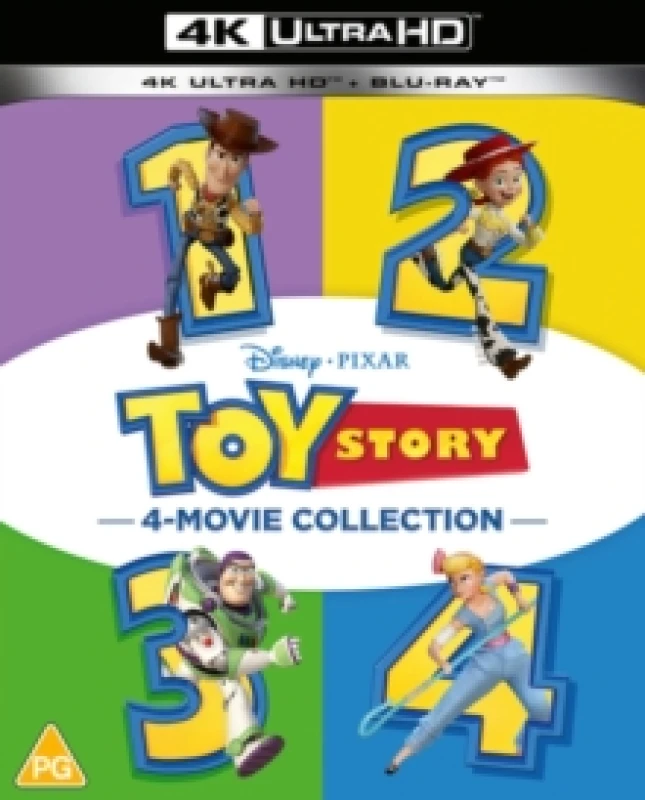 Image of Toy Story: 4-movie Collection Bluray 8717418586089