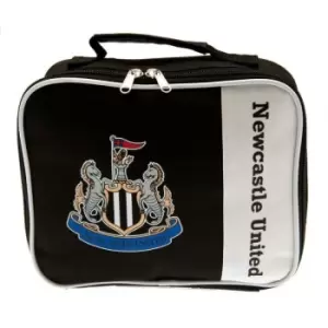Image of Newcastle United FC Lunch Bag (One Size) (Black/White) - Black/White