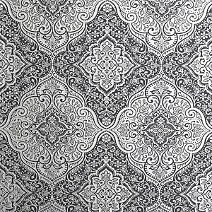 Image of Arthouse Luxe Medallion Black & Silver Wallpaper 10.05m x 53cm