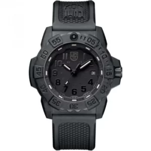 Image of Mens Luminox 3500 Series Navy Seal Blackout Watch