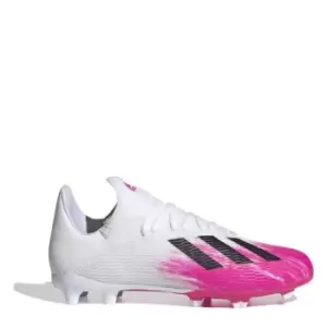 Image of adidas X 19.3 Junior FG Football Boots - White