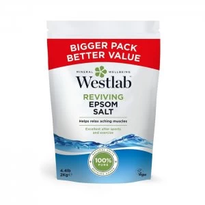Image of Westlab Westlab Westlab - 100% Pure Unfragranced Epsom Bath Salts - 2kg
