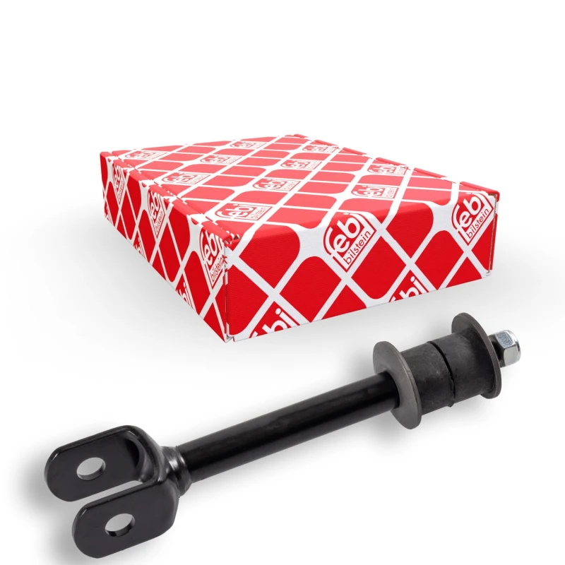 Image of FEBI BILSTEIN 42939 Anti-roll bar link Rear Axle Right Steel Link Stabiliser (3229)