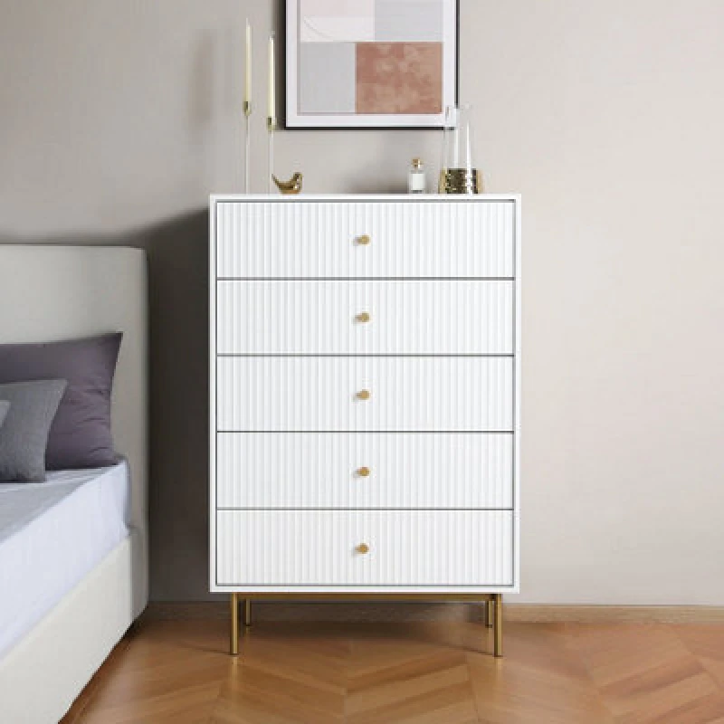 Image of Devon - Large Chest Of Drawers - White