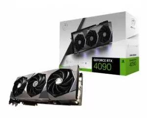 Image of MSI GeForce RTX 4090 SUPRIM X 24G NVIDIA 24 GB GDDR6X