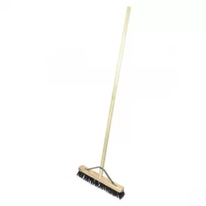 Image of Faithfull FAIBRPVC18H PVC Saddleback Broom 450mm (18in)
