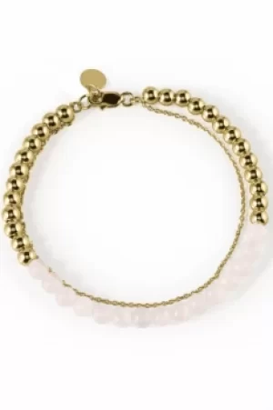 Image of Ladies Radley Gold Plated Sterling Silver In A Flutter Bracelet RYJ3006