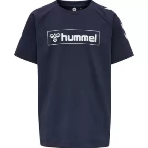 Image of Hummel Box T Shirt Junior Boys - Blue