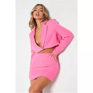 Image of I Saw It First Premium Woven Mini Skirt Co-Ord - Pink