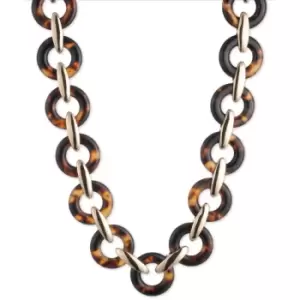 Image of Ladies Lauren Ralph Lauren Base metal NK 16" COLLAR-GLD/TORTOISE