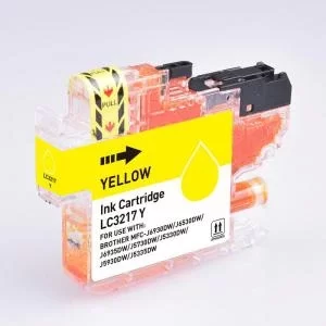 Image of Value Remanufactured Inkjet Cartridge Page Life 550pp Yellow Brother