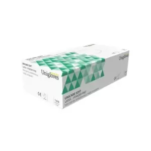 Image of Latex Powder Free Gloves - Small - Pack of 100 - GS0012 - Unicare