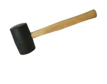 Image of Silverline - Black Rubber Mallet - 16oz (454g)