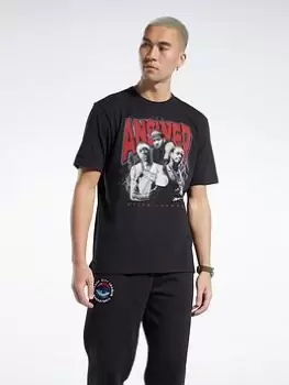 Image of Reebok Iverson Trio Short Sleeve T-Shirt, White, Size S, Men