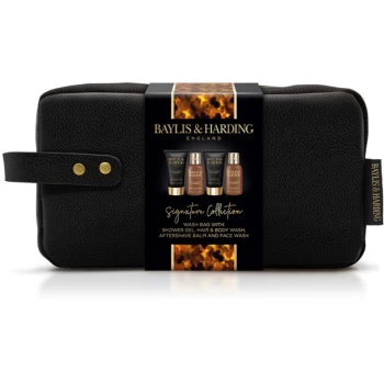 Image of Baylis & Harding Black Pepper & Ginseng Gift Set (for Face, Hair & Body)