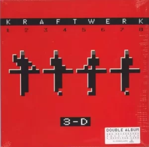 Image of Kraftwerk 3-D (1 2 3 4 5 6 7 8) 2017 UK 2-LP vinyl set 0190295924942