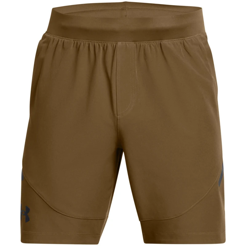 Image of Under Armour Mens Unstoppable Performance Gym Shorts Brown male S
