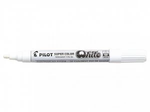 Image of Pilot Super Color Med Paint Marker White PK12