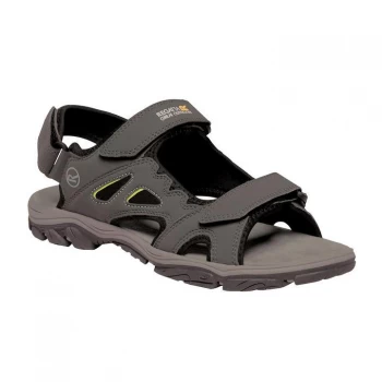 Image of Regatta Holcombe Vent Lightweight Walking Sandal - Briar/LimePu
