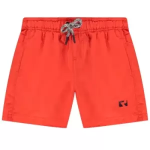 Image of Ript Plain Swim Shorts - Red