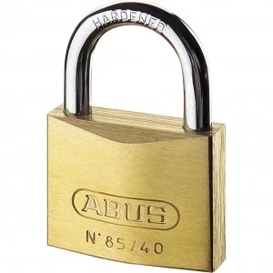 Image of Abus 85 Series Classic Brass Padlock 60mm Standard