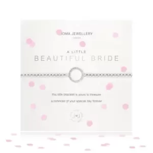 Image of A Little Beautiful Bride Silver 17.5cm Stretch Bracelet 3484
