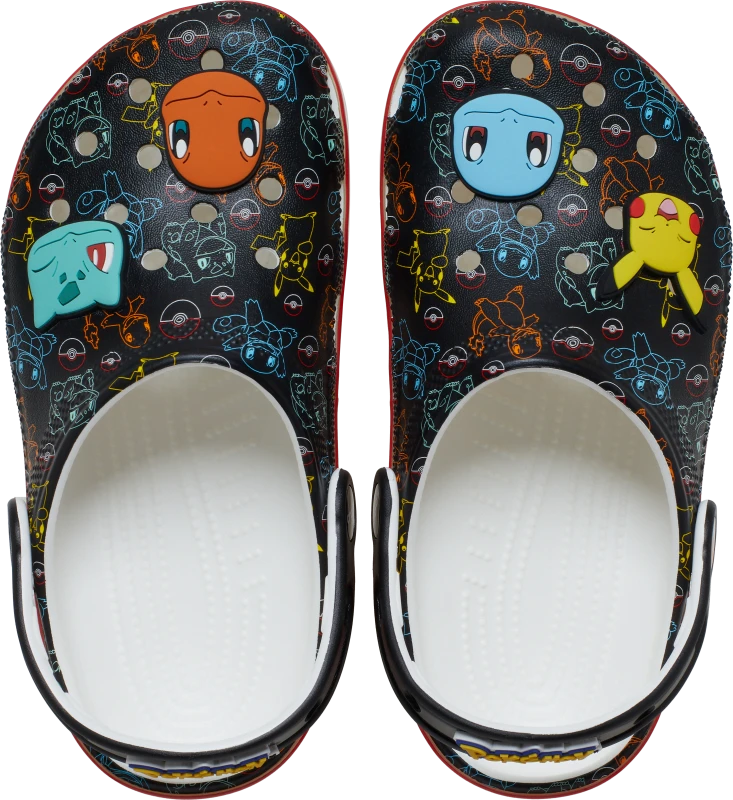 Image of Crocs Kids Pokemon Classic Clogs Multi J6