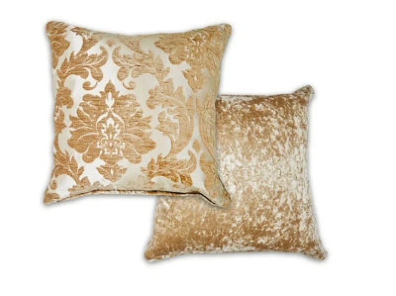 Image of Baroque Cushion Cover In Coffee