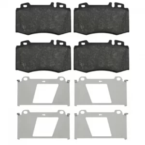 Image of Brake Pad set 16454 by Febi Bilstein Front Axle