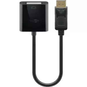 Image of Goobay DisplayPort 1.2 / DVI-D Adapter Cable - Nickel Plated