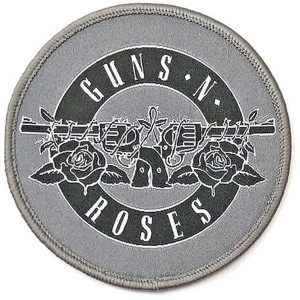 Image of Guns N' Roses - White Circle Logo Standard Patch