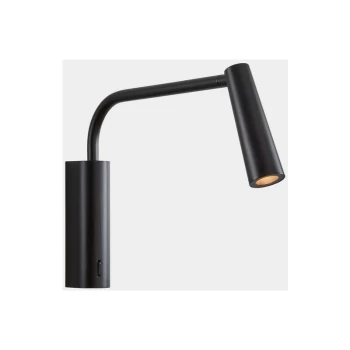 Image of Leds-c4 Lighting - LEDS C4 Gamma Extend LED Reading Light Adjustable Arm Metallic Black IP20 2.1W 2700K