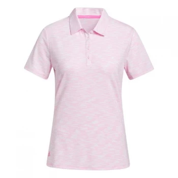 Image of adidas Space Polo Shirt Ladies - Screaming Pink