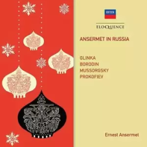Image of Ansermet in Russia by Mikhail Glinka CD Album