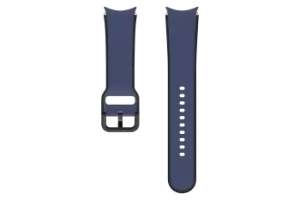 Image of Samsung Two-tone Sport Band for all Galaxy Watch4/Watch5 (20mm, M/L) in Navy (ET-STR91LNEGEU)