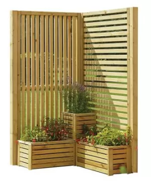 Image of Rowlinson Garden Creations Corner Set