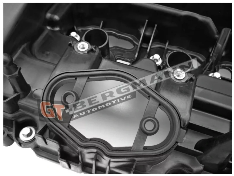 Image of GT-BERGMANN GT58-040 Rocker Cover with valve cover gasket, with bolts/screws Plastic Rocker Cover (977)